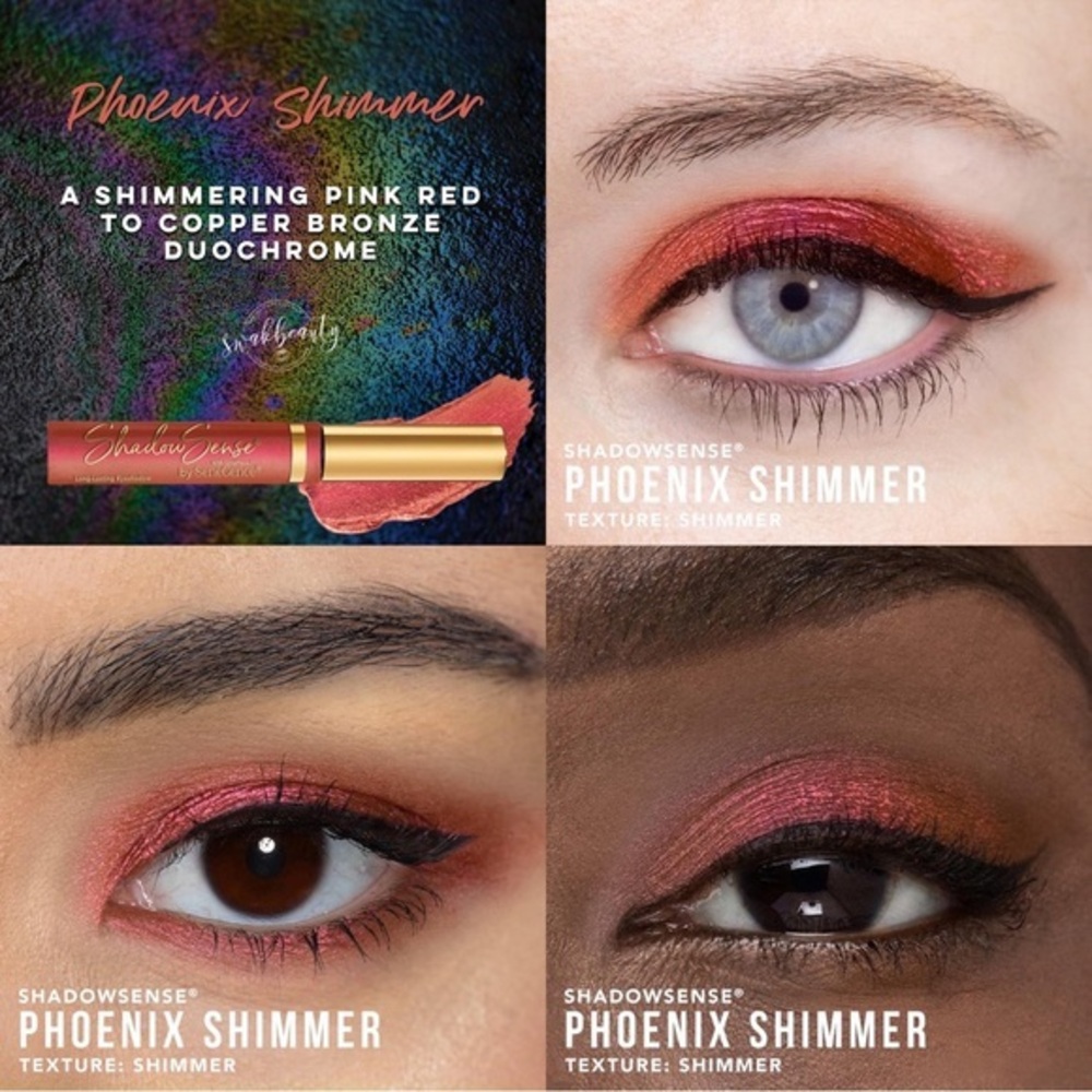 NWT Sealed Limited Edition Senegence Phoenix Shimmer Shadowsense